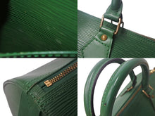 画像をギャラリービューアに読み込む, LOUIS VUITTON ルイヴィトンM43004 スピーディ30 ハンドバッグ カバン エピ グリーン レザー 美品 中古 4c068062