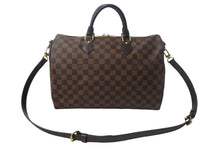 画像をギャラリービューアに読み込む, 極美品 LOUIS VUITTON ルイヴィトン スピーディ35 ハンドバッグ N41363 ダミエキャンバス ブラウン ゴールド金具 中古 4c068083