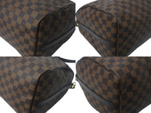 Load image into Gallery viewer, 極美品 LOUIS VUITTON ルイヴィトン スピーディ35 ハンドバッグ N41363 ダミエキャンバス ブラウン ゴールド金具 中古 4c068083