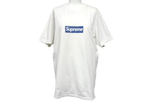 Load image into Gallery viewer, Supreme シュプリーム New York Yankees × 47 Brand ボックスロゴ Ｔシャツ サイズM ニューヨークヤンキース ホワイト ネイビー 良品 中古 4c068109