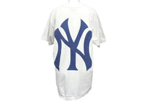 Load image into Gallery viewer, Supreme シュプリーム New York Yankees × 47 Brand ボックスロゴ Ｔシャツ サイズM ニューヨークヤンキース ホワイト ネイビー 良品 中古 4c068109