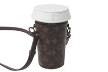 Load image into Gallery viewer, 極美品 LouisVuitton ルイヴィトン コーヒーカップ エブリデイLV ショルダーバッグ 2021秋冬 M80812 ブラウン ホワイト 中古 4c068142