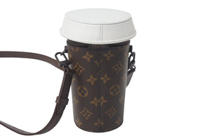 極美品 LouisVuitton ルイヴィトン コーヒーカップ エブリデイLV ショルダーバッグ 2021秋冬 M80812 ブラウン ホワイト 中古 4c068142