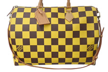 Load image into Gallery viewer, 新品同様 LouisVuitton ルイヴィトン スピーディ バンドリエール50 ボストンバッグ N40578 イエロー ダミエポップキャンバス 中古 4c068143