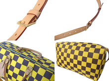 Load image into Gallery viewer, 新品同様 LouisVuitton ルイヴィトン スピーディ バンドリエール50 ボストンバッグ N40578 イエロー ダミエポップキャンバス 中古 4c068143