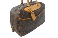 Load image into Gallery viewer, Louis Vuitton ルイヴィトン モノグラム ドーヴィル ハンドバッグ 廃番品 M47270 ブラウン ロゴ 鞄 良品 中古 4c068154