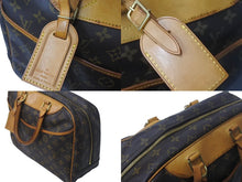 Load image into Gallery viewer, Louis Vuitton ルイヴィトン モノグラム ドーヴィル ハンドバッグ 廃番品 M47270 ブラウン ロゴ 鞄 良品 中古 4c068154