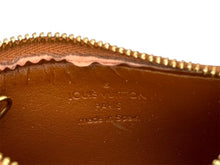 画像をギャラリービューアに読み込む, LOUIS VUITTON ルイヴィトン ヴェルニ ポシェット クレ コインケース M91206 ブロンズ エナメル ゴールド金具 美品 中古 4c068172