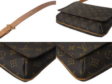 Load image into Gallery viewer, LOUIS VUITTON ルイヴィトン モノグラム ミュゼットタンゴ ショルダーバッグ M51388 ロゴ 斜め掛け 鞄 ゴールド金具 中古 4c068181