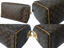 Load image into Gallery viewer, 極美品 LOUIS VUITTON ルイヴィトン ペルフォシリーズ スピーディ30 ハンドバッグ M95181 ブラウン グリーン ゴールド金具 中古 4c068190