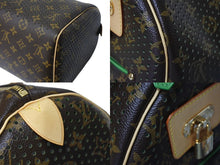 Load image into Gallery viewer, 極美品 LOUIS VUITTON ルイヴィトン ペルフォシリーズ スピーディ30 ハンドバッグ M95181 ブラウン グリーン ゴールド金具 中古 4c068190