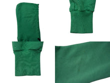 Load image into Gallery viewer, John galliano ジョンガリアーノ フーディ― プリント パーカー グリーン シルバー金具 サイズS コットン 美品 中古 4b000682