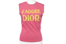 Load image into Gallery viewer, ChristianDior クリスチャンディオール J&#39;ADORE ジャドール タンクトップ 2A12155300 サイズ38 ガリアーノ期 ピンク 美品 中古 4c068229