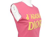 Load image into Gallery viewer, ChristianDior クリスチャンディオール J'ADORE ジャドール タンクトップ 2A12155300 サイズ38 ガリアーノ期 ピンク 美品 中古 4c068229