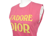 Load image into Gallery viewer, ChristianDior クリスチャンディオール J&#39;ADORE ジャドール タンクトップ 2A12155300 サイズ38 ガリアーノ期 ピンク 美品 中古 4c068229