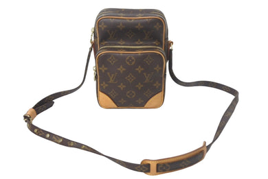 LOUIS VUITTON ルイヴィトン アマゾン ショルダーバッグ モノグラム M45236 ブラウン 美品 中古 4c068234