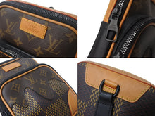 Load image into Gallery viewer, Louis Vuitton ルイヴィトン NIGO ダミエジャイアント アマゾン スリングバッグ N40379 2020年 ショルダーバッグ ロゴ 鞄 美品 中古 4c068251