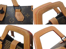 画像をギャラリービューアに読み込む, LOUIS VUITTON ルイヴィトン トートバッグ ジャイアント NIGO ダミエ モノグラムキャンバス ブラウン N40355 美品 中古 4c068256