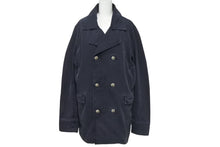画像をギャラリービューアに読み込む, 極美品 CHROME HEARTS クロスボールボタン ヘリンボーン Pコート サイズL 400180371******001 中古 4c068279