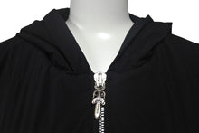 画像をギャラリービューアに読み込む, Chrome Hearts ジップアップナイロンジャケット クロスパッチ フード サイズXL 2225-304-5060 美品 中古 4c068281