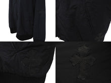 画像をギャラリービューアに読み込む, Chrome Hearts ジップアップナイロンジャケット クロスパッチ フード サイズXL 2225-304-5060 美品 中古 4c068281