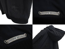 画像をギャラリービューアに読み込む, Chrome Hearts ジップアップナイロンジャケット クロスパッチ フード サイズXL 2225-304-5060 美品 中古 4c068281