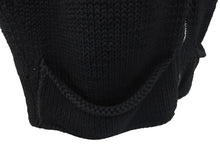 画像をギャラリービューアに読み込む, Chrome Hearts クロムハーツ クロスパッチ コットン ジップアップ ニットベスト サイズL 美品 中古 4c068283