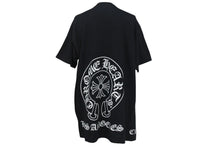画像をギャラリービューアに読み込む, Chrome Hearts 半袖Tシャツ LOS ANGELES ホースシュー サイズL ブラック コットン 良品 中古 4c068284