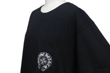 Load image into Gallery viewer, Chrome Hearts 半袖Tシャツ LOS ANGELES ホースシュー サイズL ブラック コットン 良品 中古 4c068284