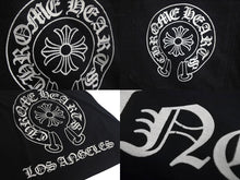 Load image into Gallery viewer, Chrome Hearts 半袖Tシャツ LOS ANGELES ホースシュー サイズL ブラック コットン 良品 中古 4c068284