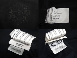 Chrome Hearts 半袖Tシャツ LOS ANGELES ホースシュー サイズL ブラック コットン 良品 中古 4c068284