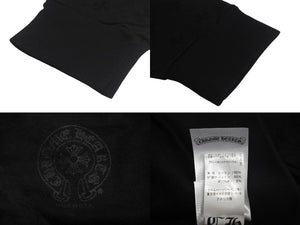 極美品 Chrome Hearts プルオーバーパーカー ブラック クロス総柄 サイズL 408152701******631 中古 4c068285