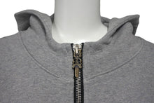 画像をギャラリービューアに読み込む, 極美品 Chrome Hearts ジップアップ バーカー グレー ダブルジップ サイズXL 2212-304-6607 中古 4c068286