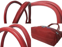 画像をギャラリービューアに読み込む, 極美品 CHROME HEARTS クロムハーツ トートバッグ MATTY BOY マッティボーイ オーダーメイド ボルドー レザー シルバー925 中古 4c068295