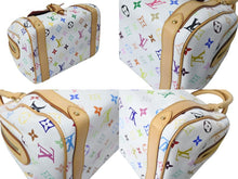画像をギャラリービューアに読み込む, 極美品 LOUIS VUITTON ルイヴィトン プリシラ ハンドバッグ モノグラム M40096 ホワイト ブロン マルチカラー 中古 4c068310