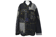 画像をギャラリービューアに読み込む, 新品未使用 LOUIS VUITTON × NIGO ルイヴィトン × ニゴー デニムジャケット サイズ52 モノグラムクレイジーデニム 22SS RM221M 中古 4c068377