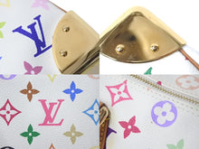 Load image into Gallery viewer, 極美品 LOUIS VUITTON ルイヴィトン モノグラムマルチカラー スピーディ30 ハンドバッグ M92643 村上隆 ホワイト ゴールド金具 美品 中古 4c068412