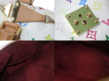 Load image into Gallery viewer, 極美品 LOUIS VUITTON ルイヴィトン モノグラムマルチカラー スピーディ30 ハンドバッグ M92643 村上隆 ホワイト ゴールド金具 美品 中古 4c068412