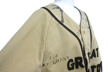 Load image into Gallery viewer, 極美品 KAPITAL キャピタル ベースボールシャツ CHINO GREAT KOUNTRY DAMAGED BASEBALL EK-1554 チノ 長袖ベースボールシャツ ブラウン 中古 4c068454