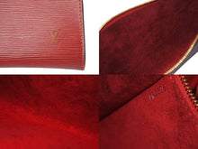 Load image into Gallery viewer, 極美品 LouisVuitton ルイヴィトン ポシェットアクセソワール エピレザー M52947 レッド ゴールド金具 中古 4c068496