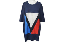 画像をギャラリービューアに読み込む, LOUISVUITTON ルイヴィトン ガストンVパッチTシャツ RM121 コットン ネイビー ホワイト レッド レッド サイズXL 美品 中古 4c068555