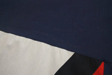 画像をギャラリービューアに読み込む, LOUISVUITTON ルイヴィトン ガストンVパッチTシャツ RM121 コットン ネイビー ホワイト レッド レッド サイズXL 美品 中古 4c068555