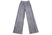 画像をギャラリービューアに読み込む, 極美品 PLEATS PLEASE ISSEY MIYAKE プリーツプリーズ イッセイミヤケ 16AW MONTHLY プリーツ パンツ PP63-JF222 シルバー サイズ3 中古 4c068559
