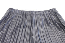 画像をギャラリービューアに読み込む, 極美品 PLEATS PLEASE ISSEY MIYAKE プリーツプリーズ イッセイミヤケ 16AW MONTHLY プリーツ パンツ PP63-JF222 シルバー サイズ3 中古 4c068559