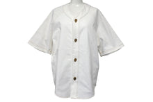 画像をギャラリービューアに読み込む, LOUIS VUITTON ルイヴィトン 22SS エンボスモノグラム ベースボールシャツ サイズXS RM221Q E53 HMS45W 美品 中古 4c068563