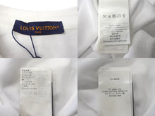 Load image into Gallery viewer, 新品未使用 LOUIS VUITTON ルイヴィトン ポロシャツ 1AFQQF サイズM Marque L.Vuitton déposée フェイクパール ホワイト 中古 4c068572