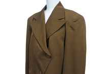 画像をギャラリービューアに読み込む, ISSEY MIYAKE イッセイミヤケ 80`s 筆タグ ウール ジャケット JG34129 ブラウン サイズM 美品 中古 4c068577