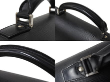 Load image into Gallery viewer, LOUIS VUITTON ルイヴィトン ロブスト2 ビジネスバッグ M54542 エピレザー ブラック ブリーフケース シルバー金具 良品 中古 4c068592