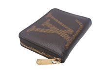画像をギャラリービューアに読み込む, 極美品 LOUIS VUITTON ルイヴィトン M69354 ジッピーコインパース モノグラム・ジャイアント コインケース 小銭入れ ブラウン 中古 4c068609