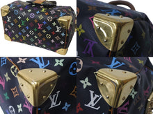 Load image into Gallery viewer, LOUISVUITTON ルイヴィトン スピーディ30 ハンドバッグ M92642 ブラック マルチカラー 美品 中古 4c068617